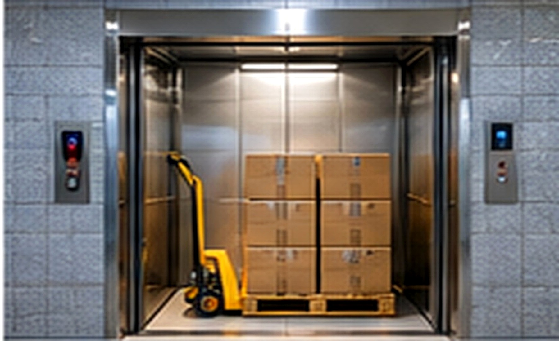 Goods lift project